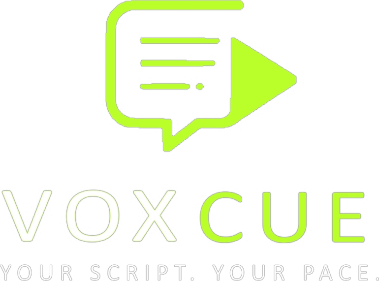 Voxcue.App — Your script. Your pace.